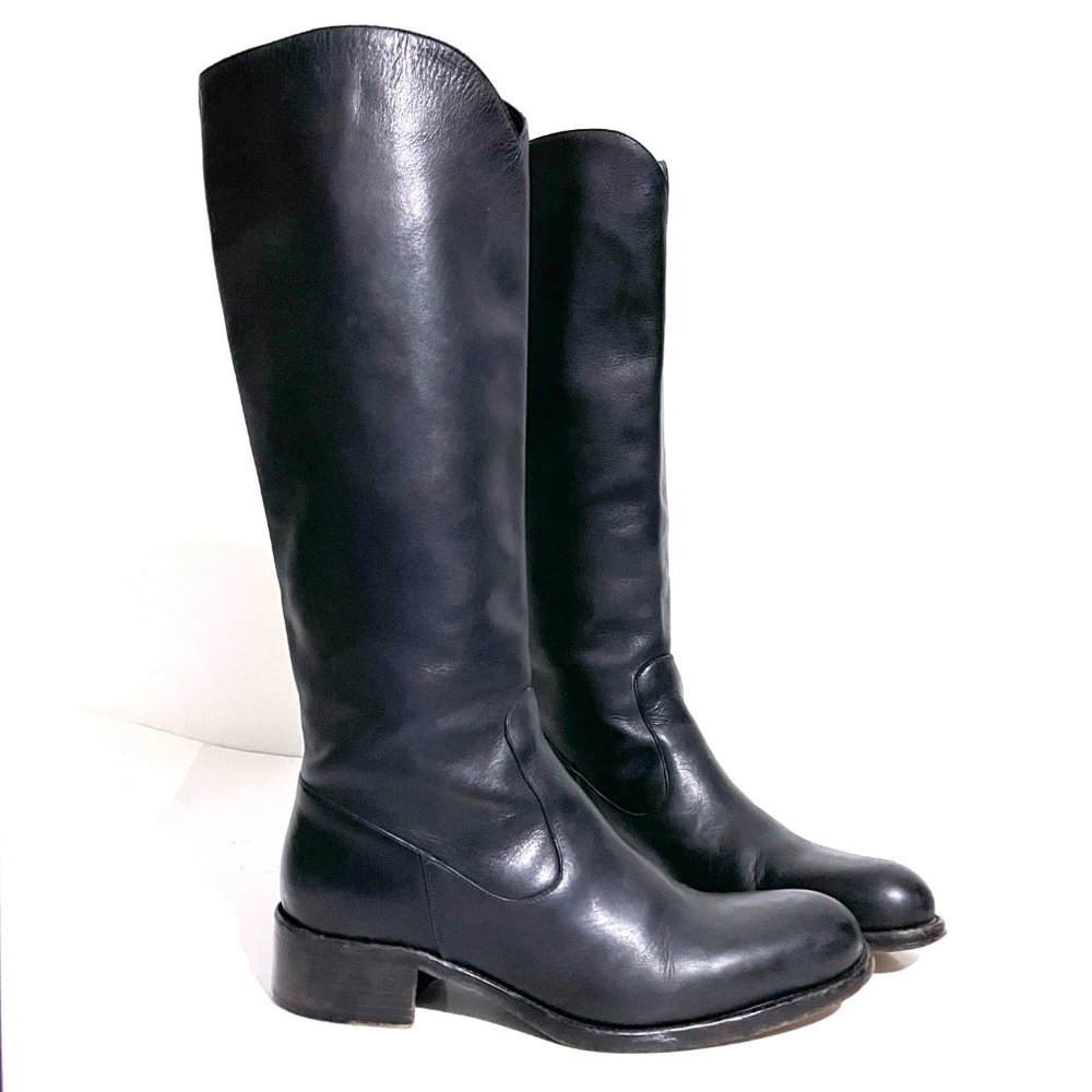 SARTORE Paris Made in Italy Leather Riding Boots - Picture 6 of 17